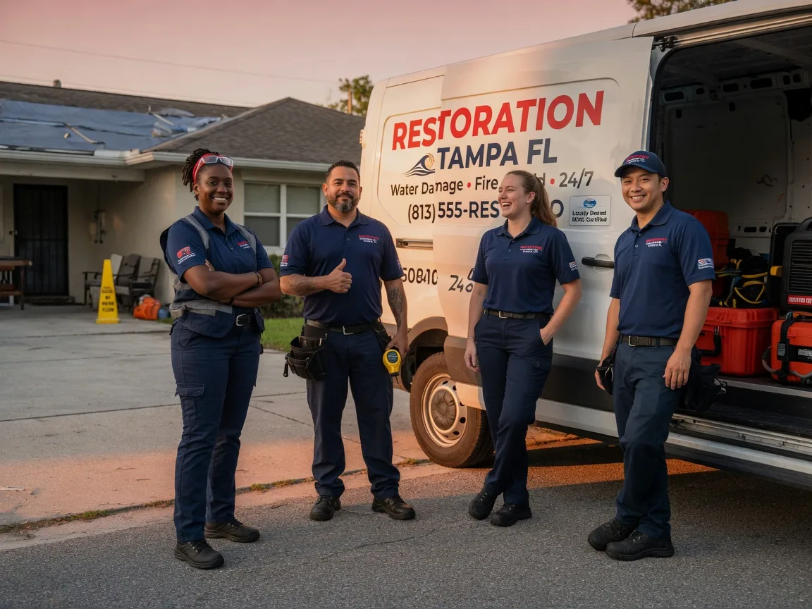 Water Damage Restoration company in Four States, WV